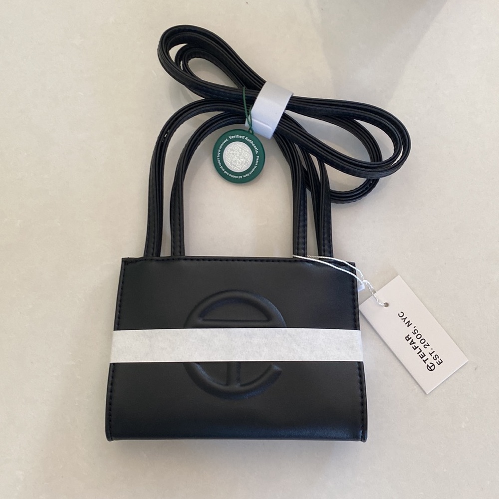 Telfar Small Shopping Bag - Black